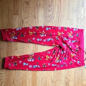 Nwt Disney dog joggers (slinky dog pluto dug)